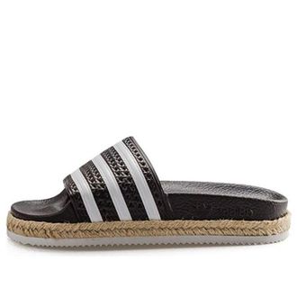 adidas (WMNS) adidas Adilette Bold Black CQ3093