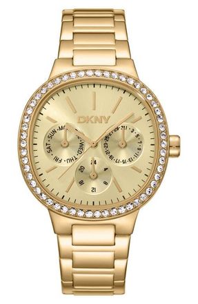 DKNY L 084 Bracelet Watch in Champagne at Nordstrom