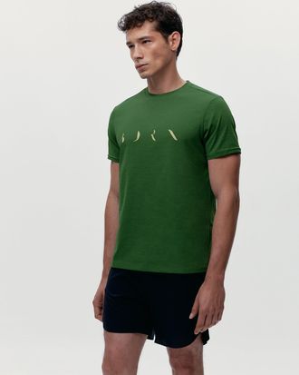 Born T-Shirt Melville Grass Green