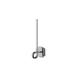 Netlighting Cinto Wall Lamp 48cm 6W LED 3000K 480lm Polished Chrome in Grey