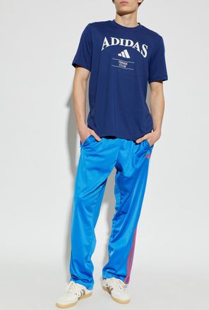 adidas Logo Sweatpants, Mens, Blue