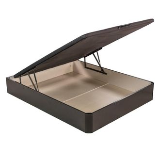 What The Sleep Canap&eacute; 80x190cm WTS Negro 31cm Frontal Montaje incluido