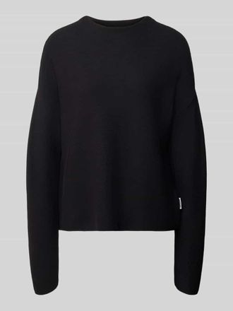 Armedangels Loose Fit Pullover aus reiner Baumwolle Modell MERINAA in Black, Gr&ouml;&szlig;e XL