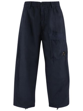 C.P. Company Navy Cargo Cotton Pants