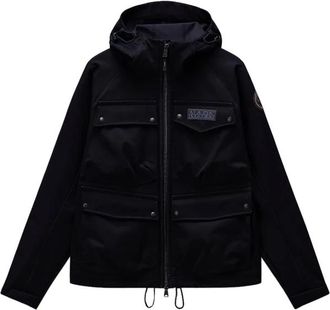 Napapijri Hombre, Chaquetas, Negro, Talla: L