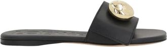 Loewe Pebble Slide - Dames - Sandalen - Zwart - 37 EU - Leer - Schoenen