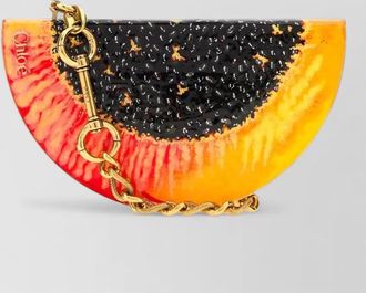 Chlo&eacute; metal clutch bag