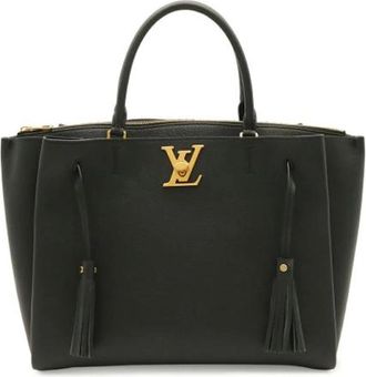 Louis Vuitton Pre-owned Vintage Tote Bag - Dames - Vintage Shopper - Zwart - ONE Size - Leer - Vintage