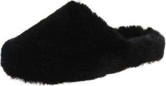 Generic Black Cozy Closed-Toe Slippers for Women, Ultra-Soft Sole with Plush Fit for Home Comfort and Warmth