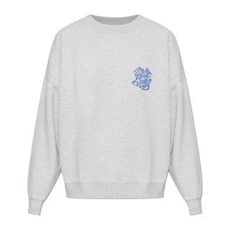 Anine Bing Miles Sweatshirt - Dames - Sweatshirts - Grijs - XS - Katoen - Hoodies & sweatvesten
