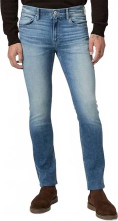 Paige Transcend Vintage Federal Slim Straight Jean In Hansley