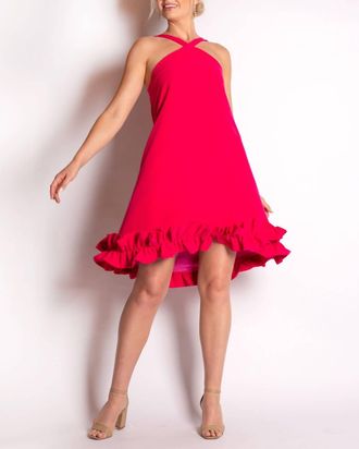 Camilyn Beth Rosalie Dress In Raspberry Pink