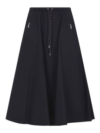 Moncler Cotton Midi Skirt