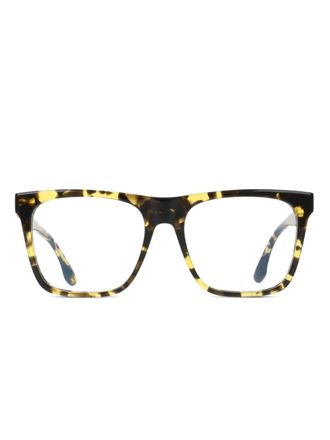 Victoria Beckham tortoiseshell glasses - Brown