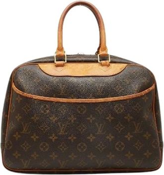 Louis Vuitton Pre-owned Handbags, female, Brown, Size: ONE SIZE Pre-owned Vintage Canvas Handbag