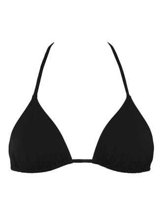 Eres Mouna triangle tie bikini top - women - Polyamide/Spandex/Elastane - 42 - Black