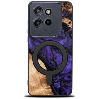 OEM Funda Bewood Unique Para Motorola Edge 50 Neo - Violeta Con Magsafe