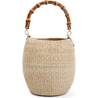 Clare Vivier Pot de Miel Top Handle Bag in Cream at Nordstrom
