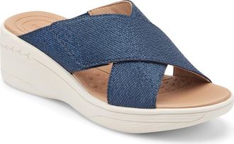 Easy Spirit Bindie Slide Sandal in Navy at Nordstrom Rack, Size 6.5