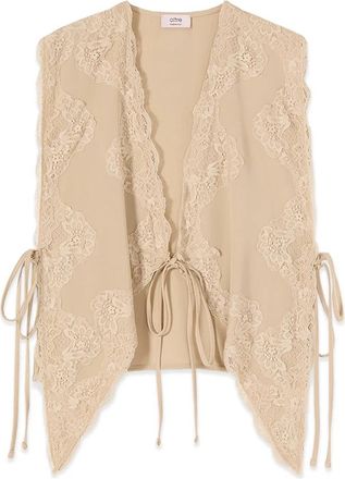Oltre Suit Vests - Dames - Bodywarmers - Beige - XS - Jassen