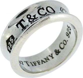 Tiffany & Co. Silver 925 Band Ring (Pre-Owned)