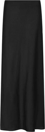 Bruuns Bazaar Acacia Joanelle Rok - Dames - Maxi Rokken - Zwart - M - Polyester - Rokken