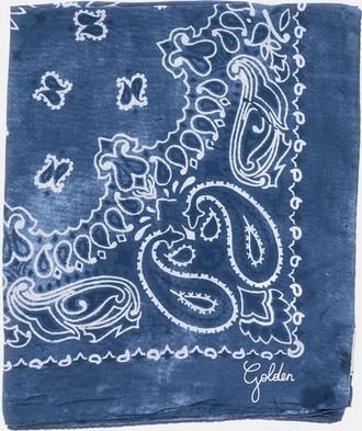 Golden Goose Neck Scarf GOLDEN GOOSE Woman color Blue