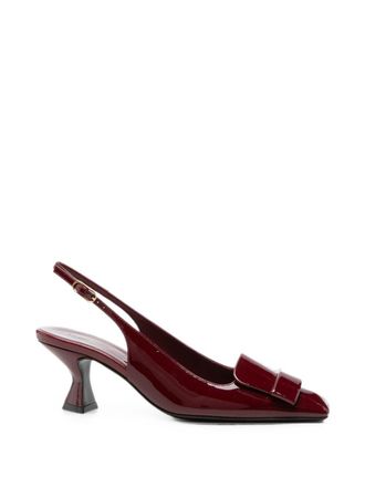 Sergio Rossi leren slingback-pumps