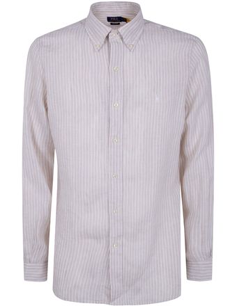 Ralph Lauren Long Sleeves Sport Stripes Shirt