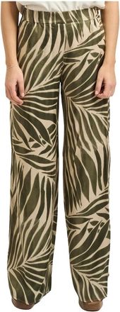 Pennyblack Wide Fluid Twill Broek - Dames - Wijde Broeken - Veelkleurig - L - Broeken