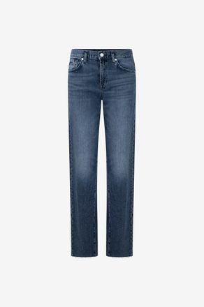 7 For All Mankind Jeans mit weitem Bein aus Baumwolle Tess Trouser