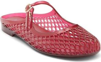 Jeffrey Campbell Adorable Jelly Mary Jane Mule in Berry at Nordstrom, Size 9