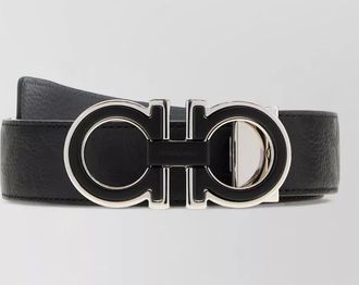 Ferragamo reversible leather belt adjustable length design