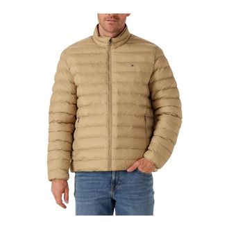 Tommy Hilfiger Jassen, Heren, Beige, XL, Opvouwbare jas voor heren