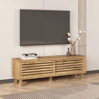 Home Source Industries Luna TV Stand Televsion Cabinet Media Entertainment Unit 2 Doors Modern Design