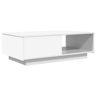 vidaXL Mesa De Caf&eacute; Con Caj&oacute;n 95 X 55 X 31 Cm Madera De Ingenier&iacute;a Vidaxl