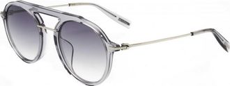 Trussardi Womens STR403F-07P1-53 STR403F 53 07P1 Sunglasses - Charcoal - One Size