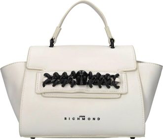 John Richmond Neplederen Tas - Dames - Handtassen - Beige - ONE Size - Leer - Tassen