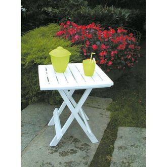 Progarden Mesa Resina Plegabl Bca Adige - 44x44 Cm