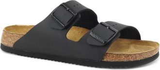 Birkenstock Slider - Dames - Sandalen - Zwart - 35 EU - Schoenen