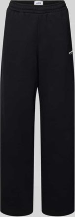 Jack & Jones High Waist Sweatpants mit elastischem Bund und Logo in Black, Größe XL