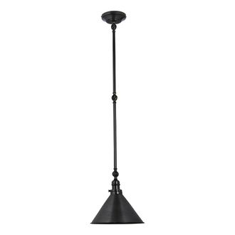 Netlighting Provence 1 Light Indoor Wall Ceiling Light Old Bronze E27 in Brown