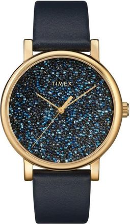Timex Opulence Quartz Blue Dial Ladies Watch TW2R98100