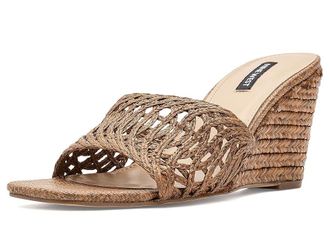 Nine West Nimma Womens Sandals Medium Brown : 9.5 M, Synthetic