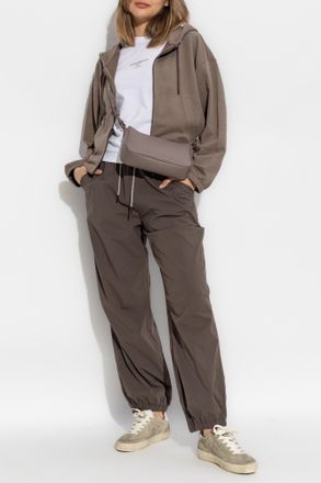 Emporio Armani Sweatshirt With Logo, Womens, Brown