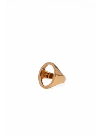 Maison Margiela Gold Brass Minimalist Ring