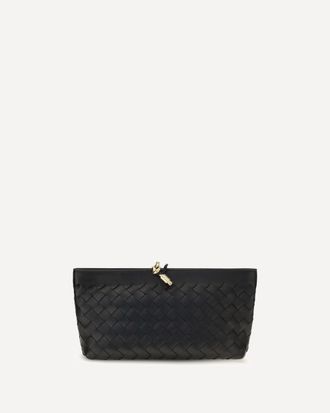Bottega Veneta Pouch Intrecciato con nodo Woman UNI