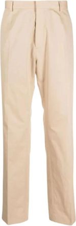 Calvin Klein Seacell Cotton Straight Broek - Heren - Straight fit broeken - Beige - XL - Broeken