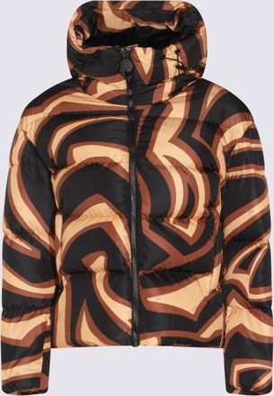 Pucci Black And Gold Down Jacket