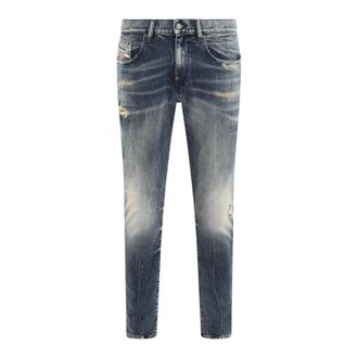 Diesel Slim Fit Jeans, male, Blue, W34, Slim Fit Jeans
